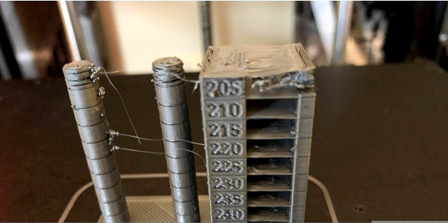 High Temp and Stringing Test