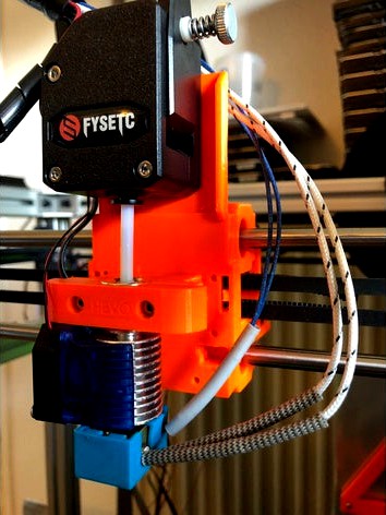 BMG Bondtech e3D v6 Hevo Hypercube Hotend Mount Extruder direct drive