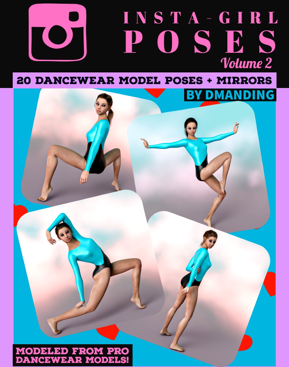 DmanDing Insta-Girl Poses for G8F Vol. 2