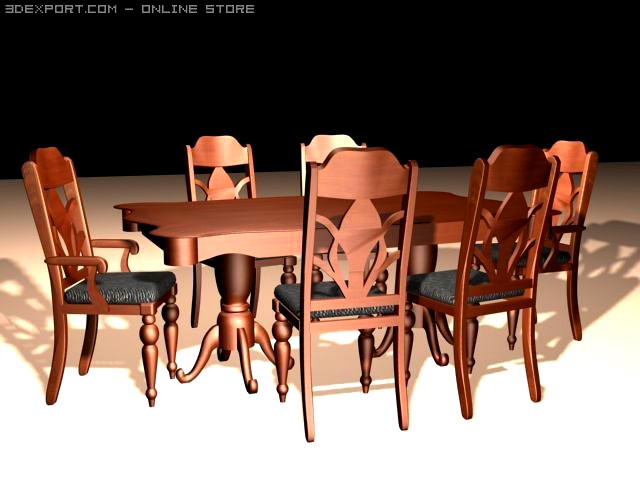 Dining 3D Model