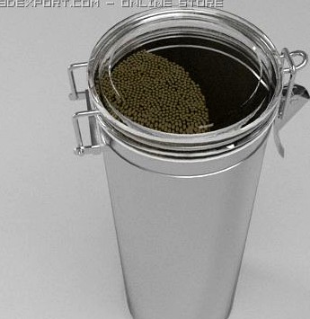 Spaghetti container 3D Model