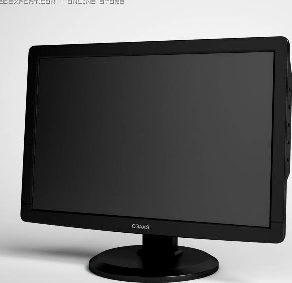 Monitor CGAXIS electronics 19 3D Model