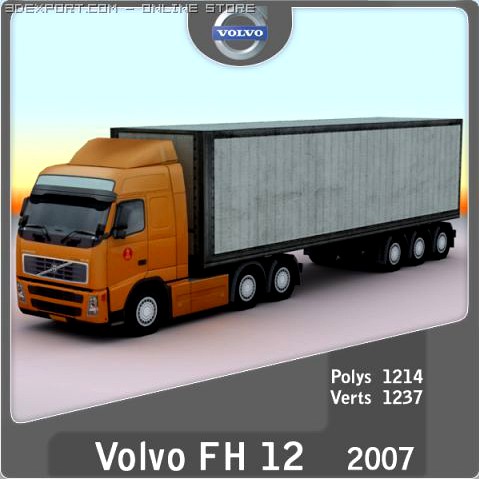 2007 Volvo FH12 3D Model