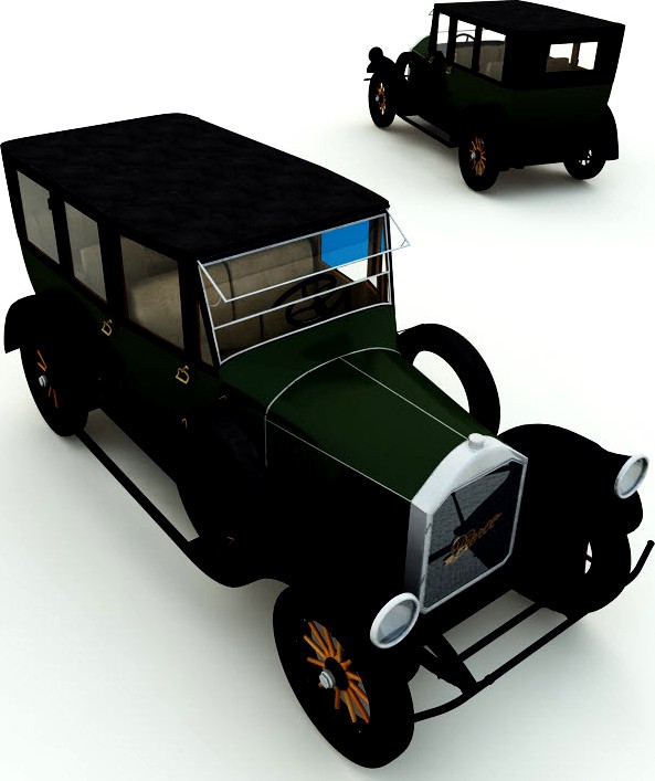 1920 Pierce-Arrow 7-Passenger Sedan for Poser