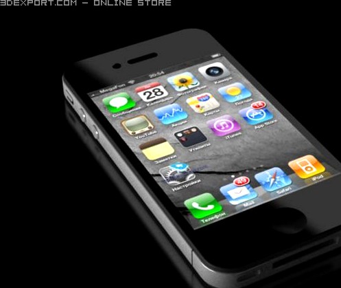 IPhone4 model 3D Model