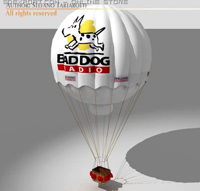 Gas balloon 3D Model