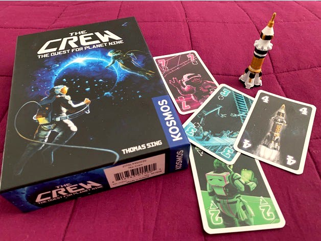 The Crew - commander token spaceship  by guffen