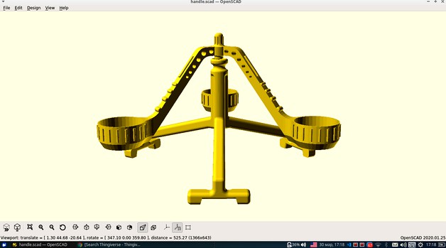 Spinning candle holder by Lothbrock