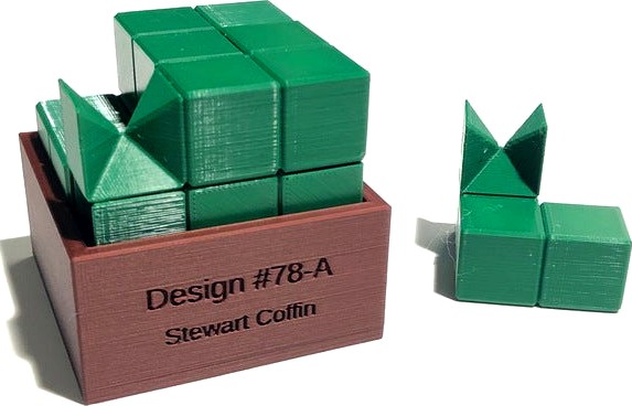 Design No. 78-A - Assembly puzzle by Stewart Coffin (STC #78-A) by asiegel