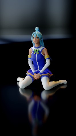 Aqua - Konosuba by Fanaatti