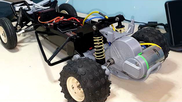 Tamiya Grasshopper Rear Sus and Gearbox conversion Final (3/31) by miniguy71