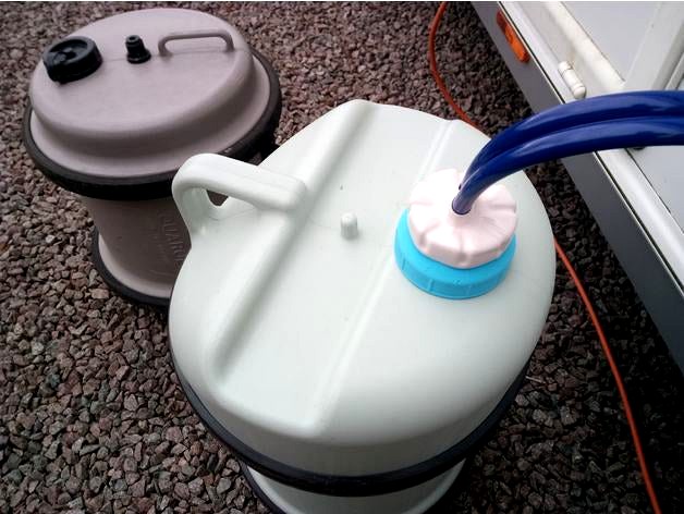 Caravan water tank adaptor by moyesboy