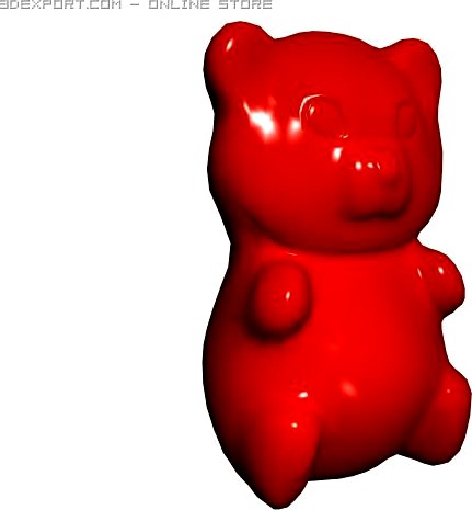 Gummy bear 3D Model