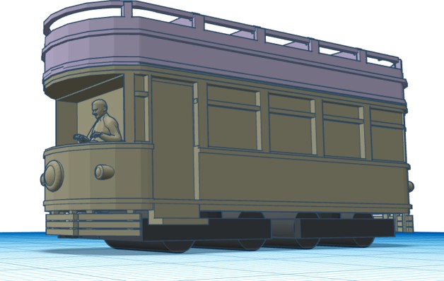 Z gauge tram by boonie2
