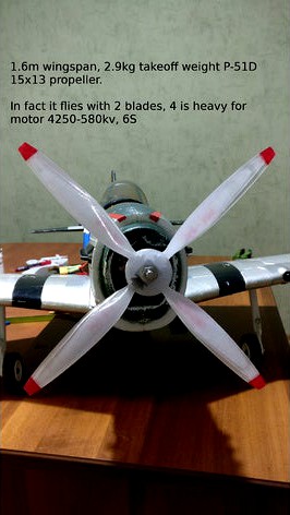 Parametric propeller for RC airplane by iHardRock