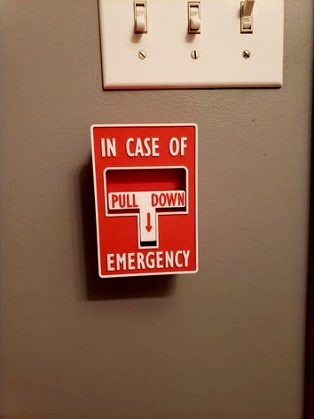 In Case Of Emergency Lockable Box by DesignFlaw06