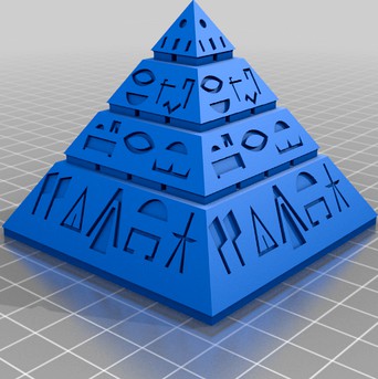 Led pyramid by ezarlive