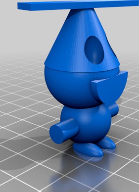 sonic omochao by Dillons3DPrints