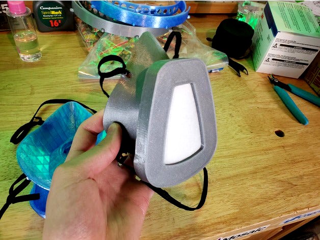 3M 5N11 N95 Filter Mask by 3D_Now