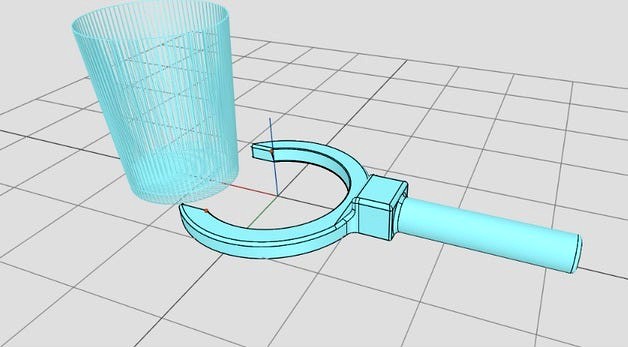 Sterile Cup Handler by ShuttleSpace