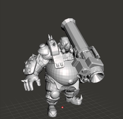 Roadhog w/ Missle Launcher - Tabletop miniatures by LaDane