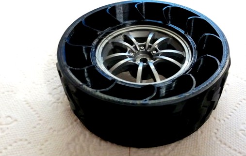 Airless tire 90x30mm - for 52x26mm rim by zdenek_o