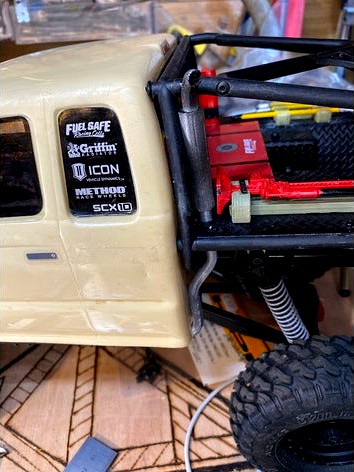 scx10 Honcho exhaust stack by UKCD