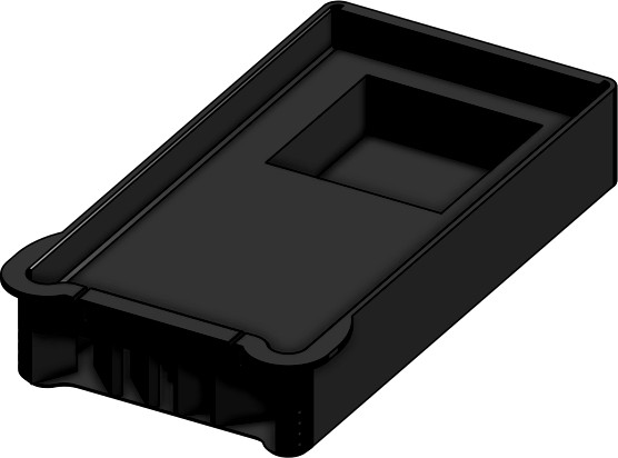 Rectangle Filter cover W splash shield by akeller7