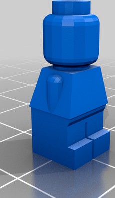 Lego Microfig by Kosine