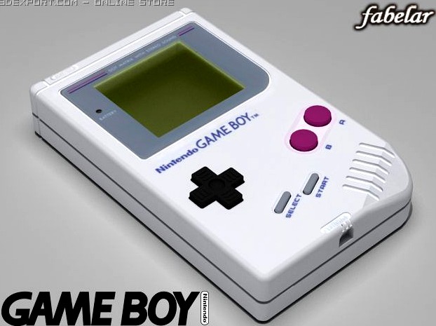 Game Boy 3D Model