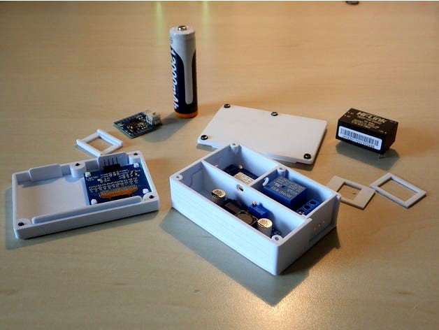 Universal Wemos D1 Box by wimkuilman