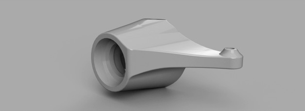 Kyosho Inferno ve front left knuckle arm by 1D_Design