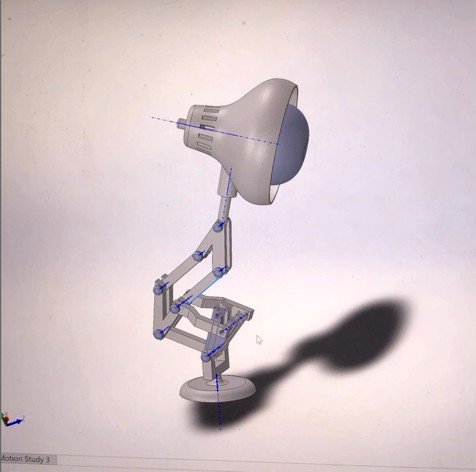 Animatronic pixar lamp by Dcivitano0810