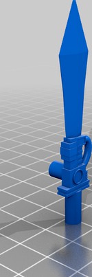 Transformers POTP Sludge Sword by MetaCreateStudios