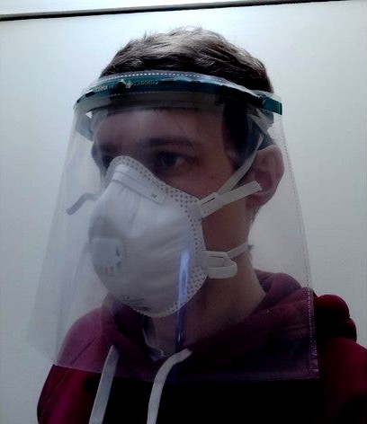 DIY Covid-19 Faceshield by Andordelta