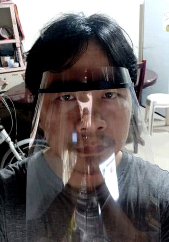 COVID-19 Face shield frame by n0th1n6