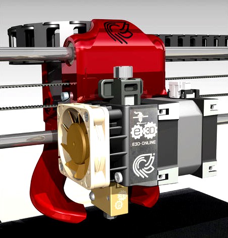 Anycubic I3 Mega + E3D Hemera by Sergiu_I
