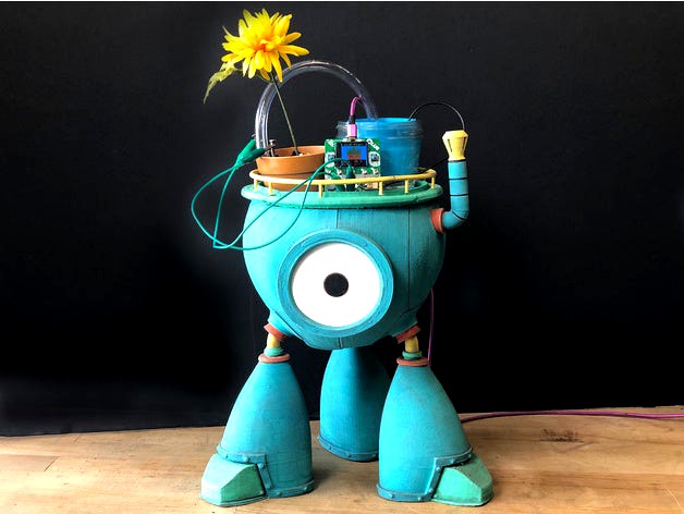 Chauncey the Flower Bot by jpark