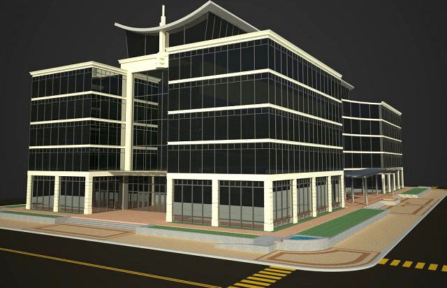 OFFICE BUILDING 3D Model