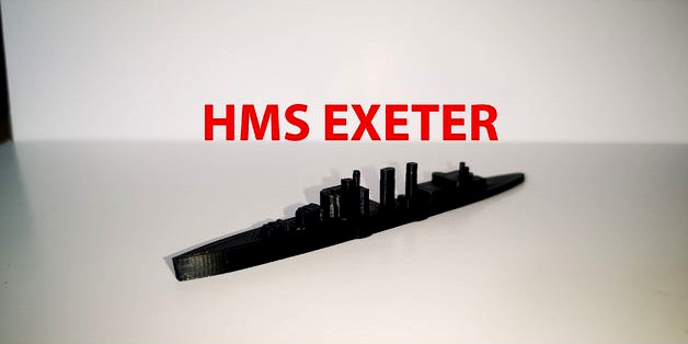 HMS Exeter by daragen