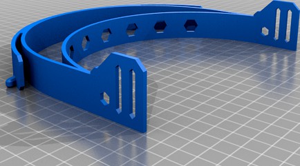 Prusa RC2 (No Elastic Required) - Secure with rope, webbing, or elastic by seattlemakershq