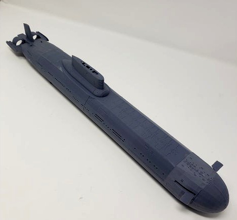 Typhoon Class Russian Submarine 1:350 Scale by Never_Ending_Wars