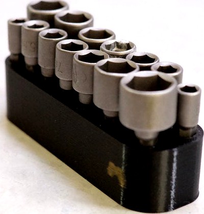 Drillpro nut driver set holder by PhysicsAnonymous