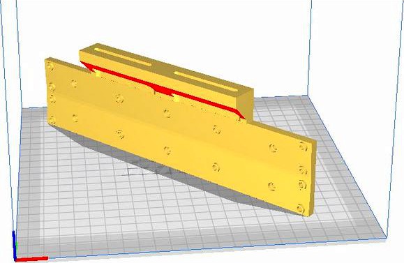 LED strip holder for Creality Ender 3 and Ender 3 Pro by 3d_model_guy