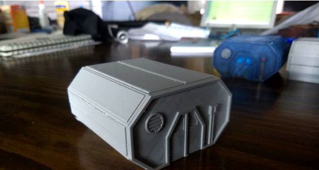 28mm Sci-fi Research Facility by mrcams