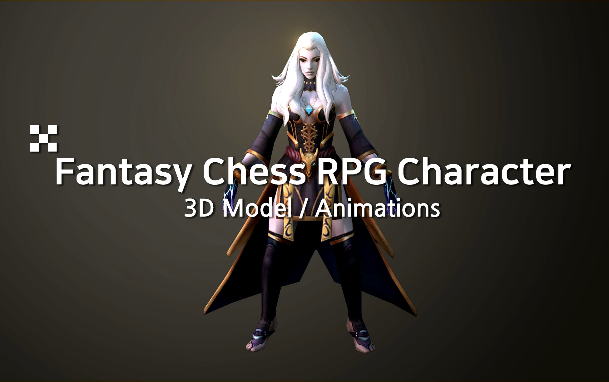 Fantasy Chess RPG Character - Electro