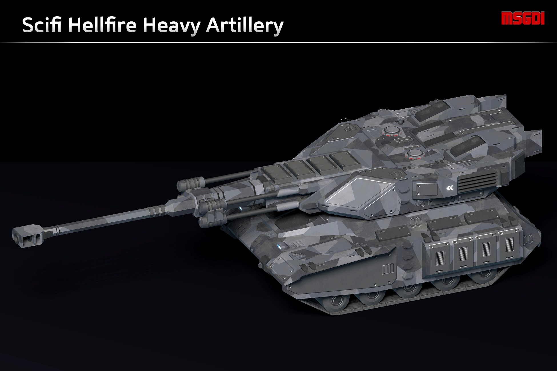 Scifi Hellfire Heavy Artillery
