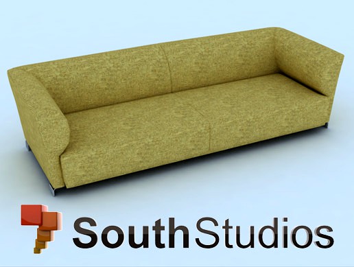 LowPoly Couch A04