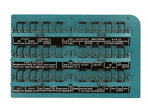 Mi-8MT Mi-17MT Right Circuit Breaker Console English