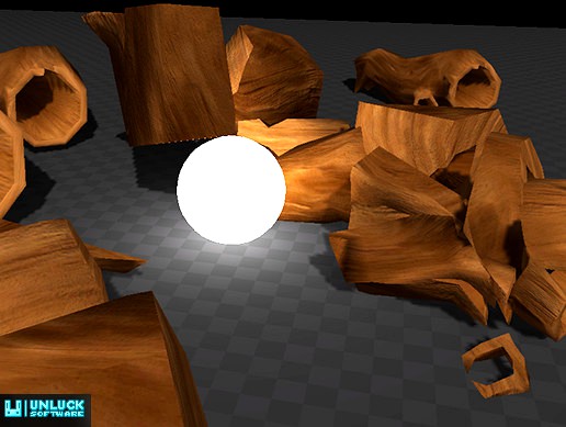 Breakable Log